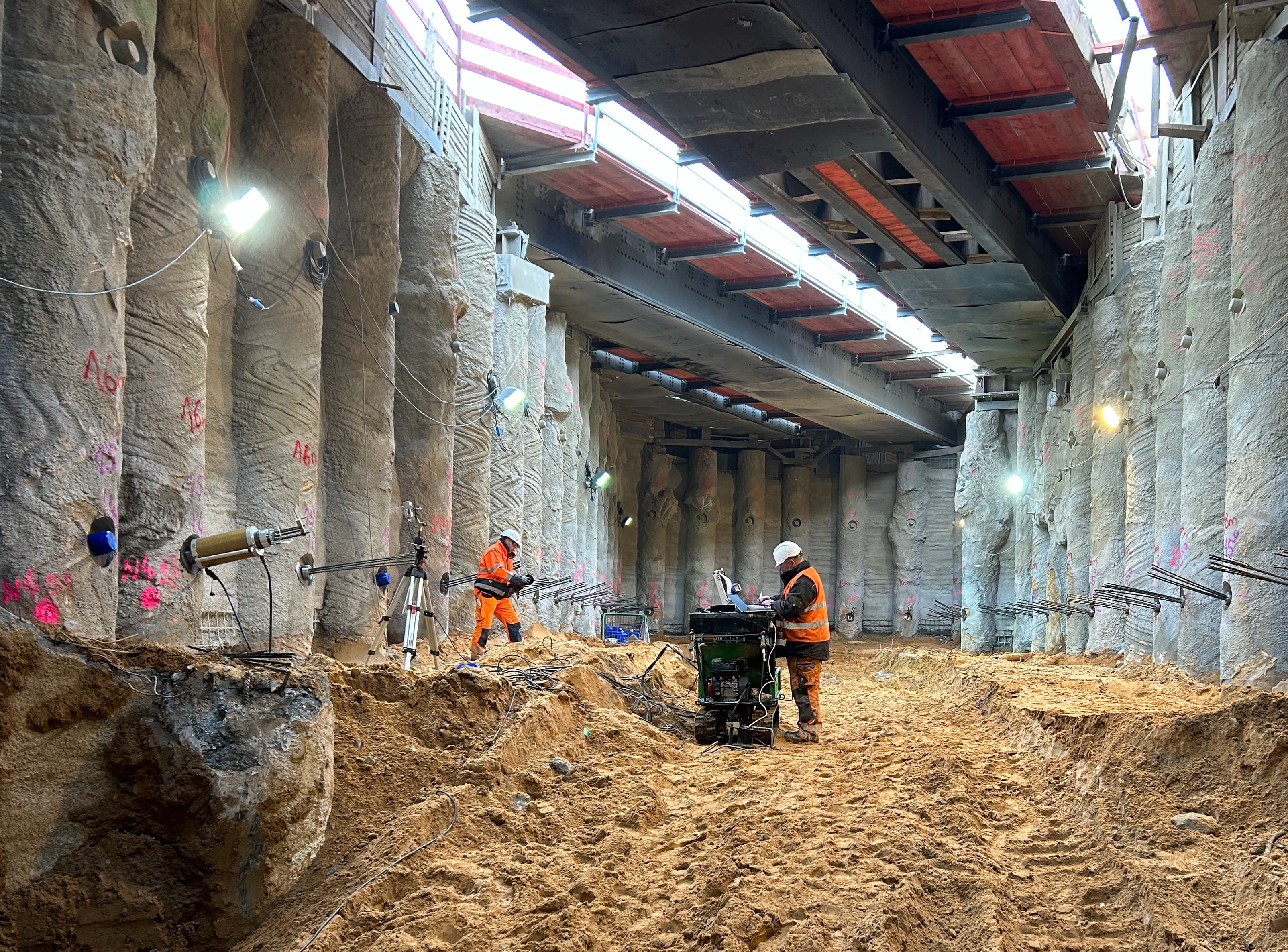 test site Micropiles